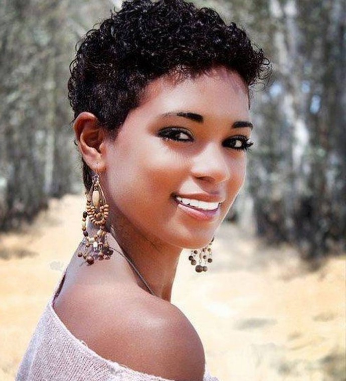 Short Haircuts For African Natural Hair Wavy Haircut