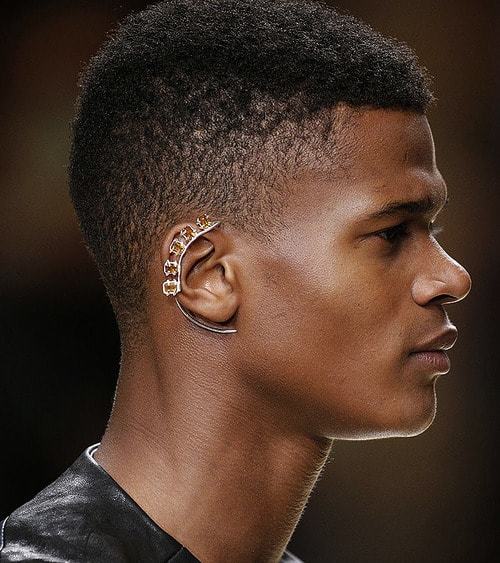 70 Kicky High & Low Taper Fade Haircuts for Black Men