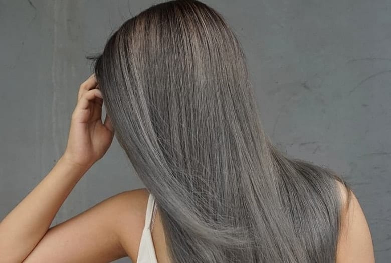 Top Image Ash Gray Hair Color Thptnganamst Edu Vn