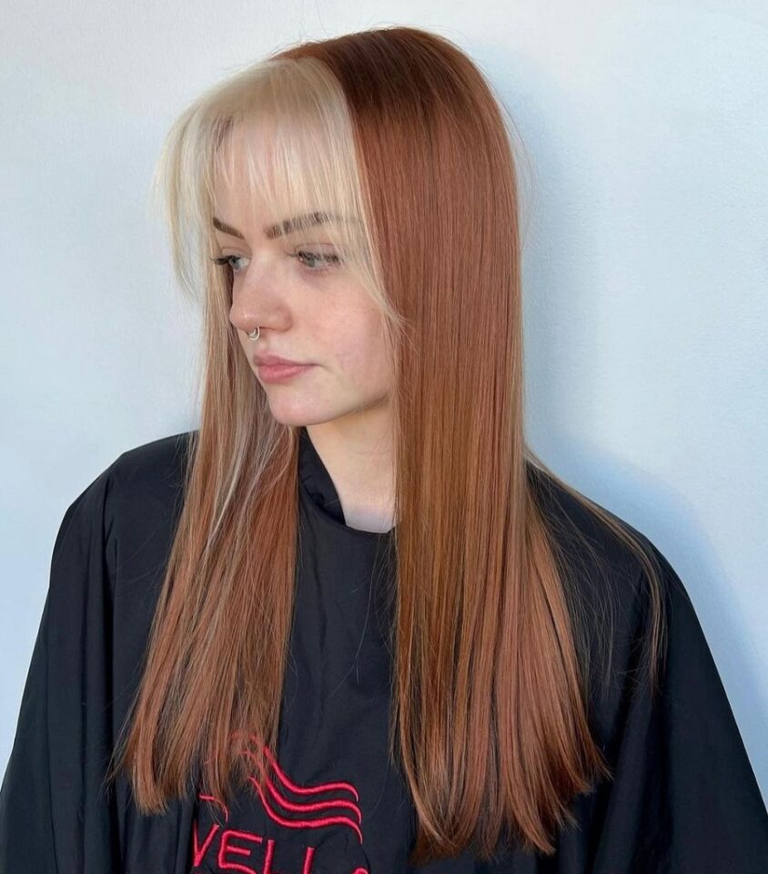 Flirty Blonde Curtain Bangs To Try This Year Hairstylecamp