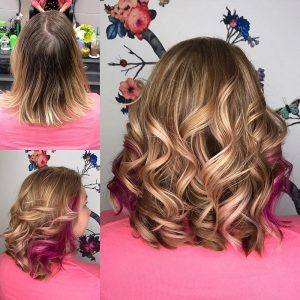 Best Peekaboo Hair Color Ideas In Hairstylecamp