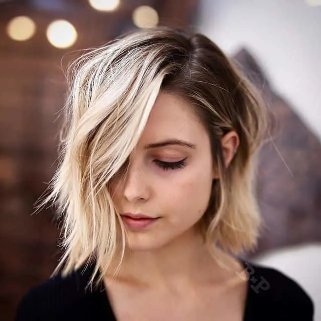 blonde Ombre with Bob hairstyle 