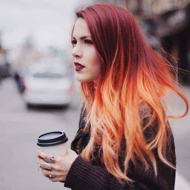 faded Red-Orange Hair