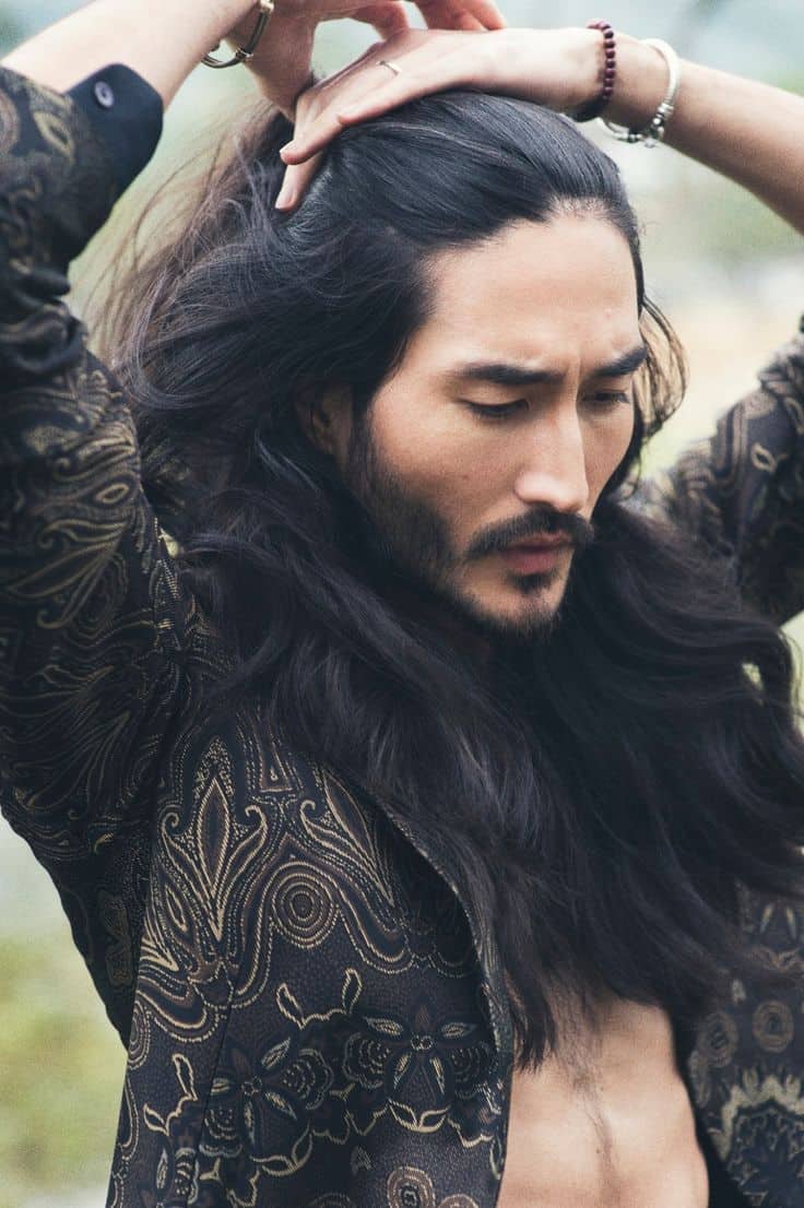 Asian Men Long Hairstyles