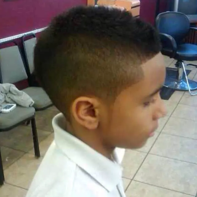Medium Mohawk Haircut for 10 year old boy