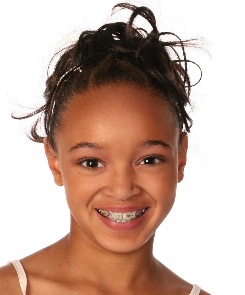 11 year old black girl headband hairstyle