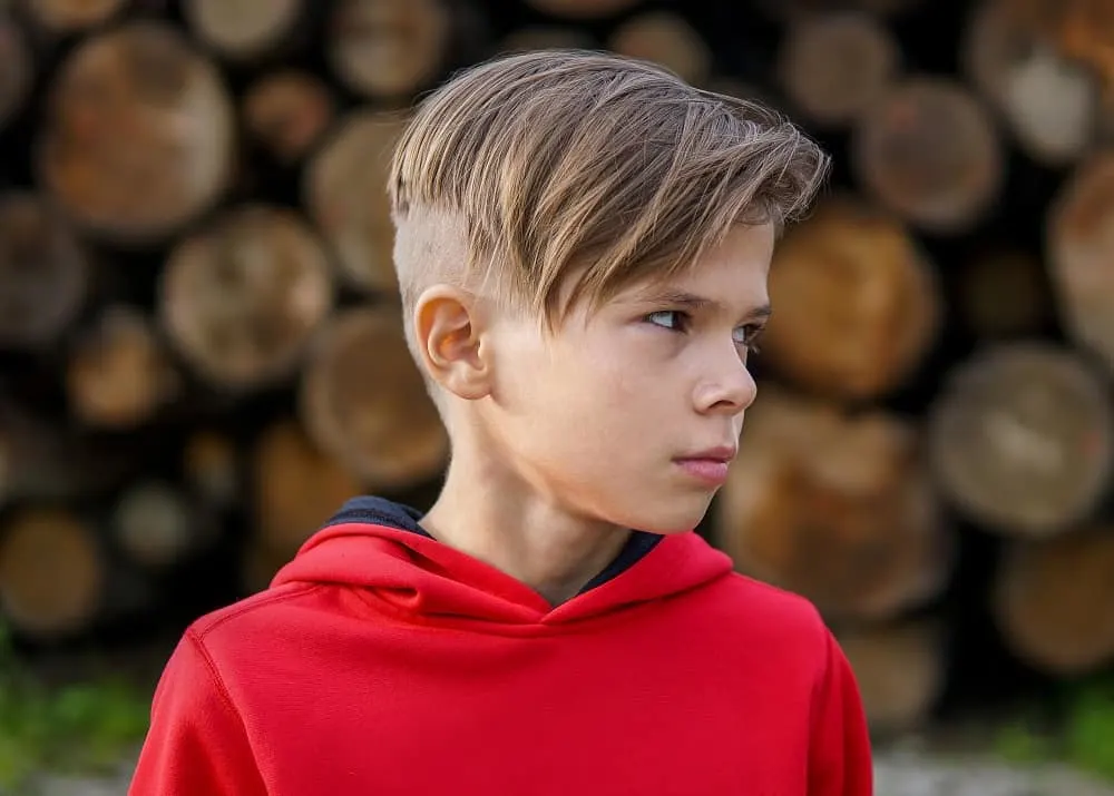 11 year old boy haircut with undercut