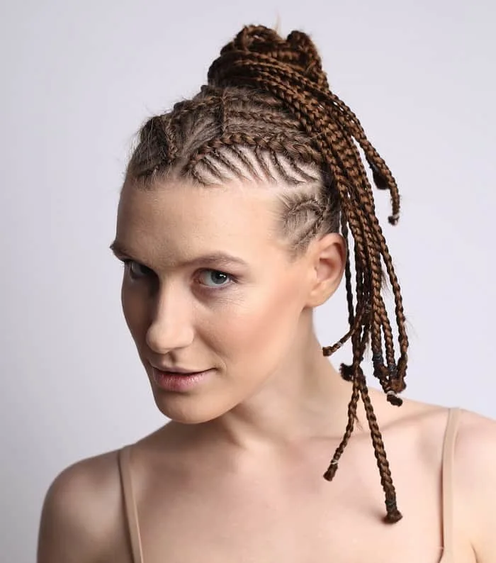 12 inch braided hairstyle