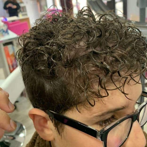 curly hairstyle for 12 year old boys