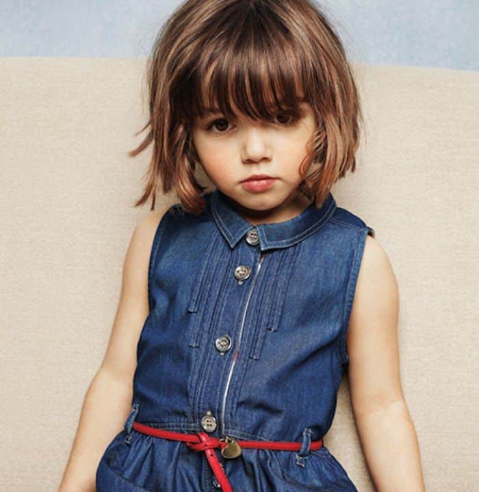 15 Captivating Little Girl Haircuts With Bangs Hairstylecamp