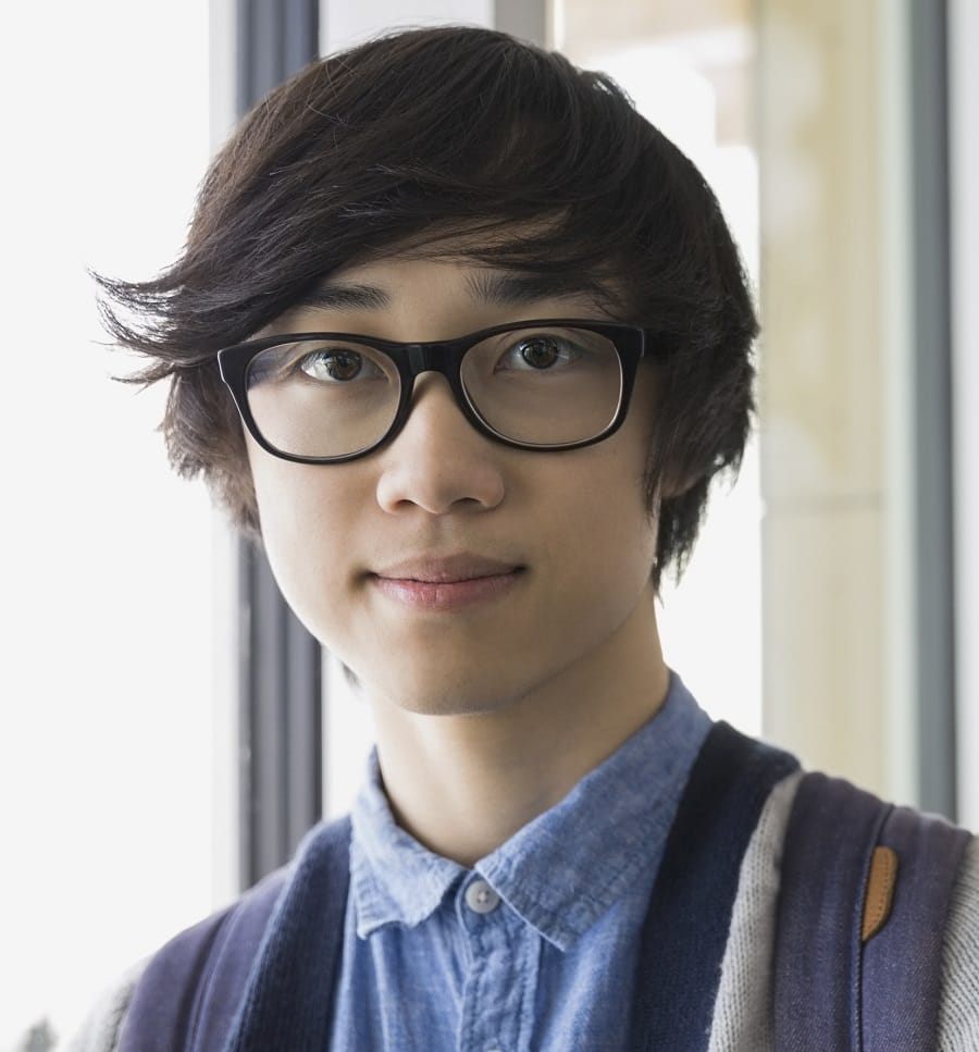 17 year old Asian boy haircut