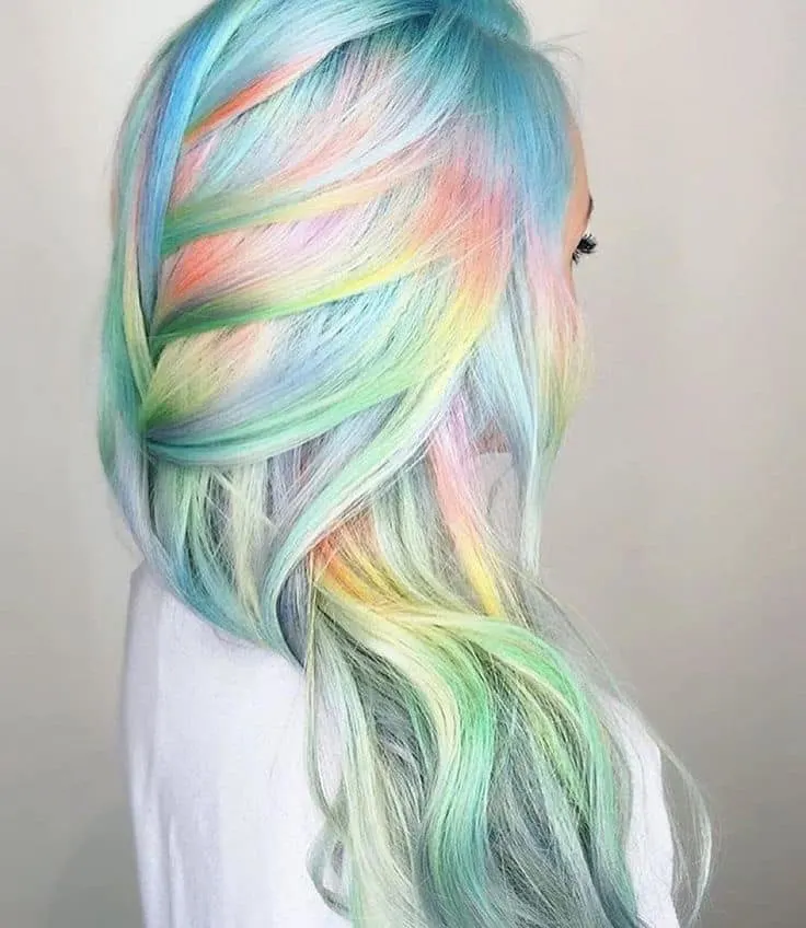 different Mermaid Hair Colors idea