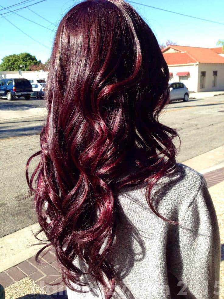 These Burgundy Plum Hair Colors Are The Next Big Trend