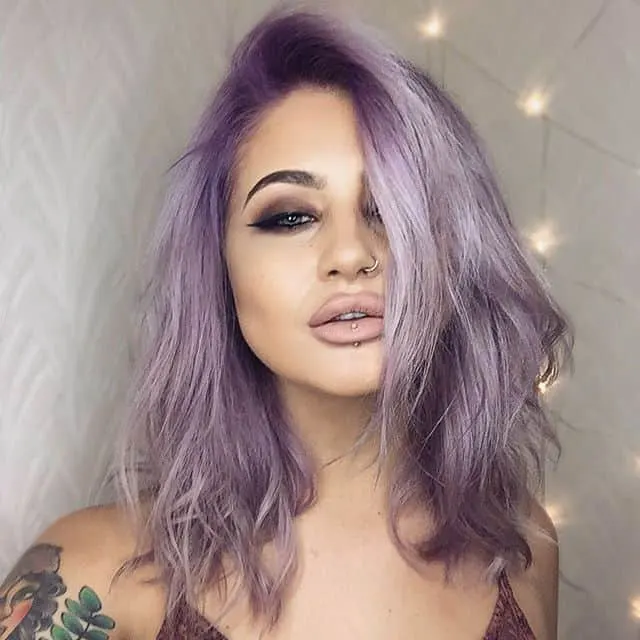 10 Magical Ways to Flaunt Faded Purple Hair  Hairstyle Camp