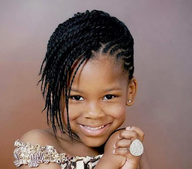 20 Stunning Kid Braids with Beads for Your Little Angel