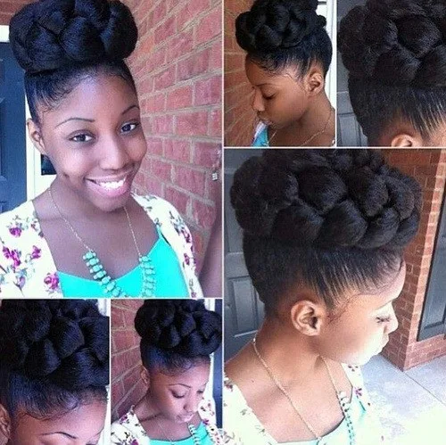 Cutest Braided hairstyles for black girls 21