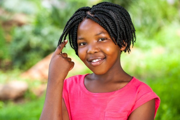 Thick Side-Parted Braids for Black Teen Girls-min