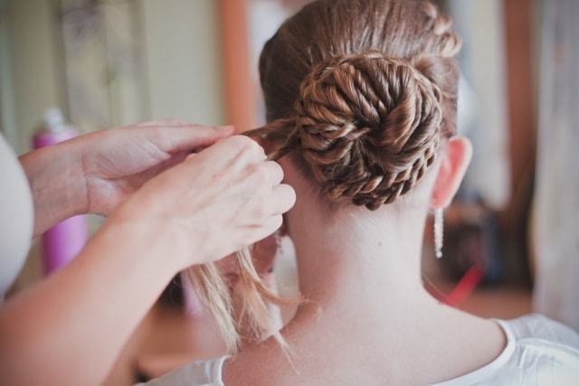 Weaves Hairstyle for Wedding-min
