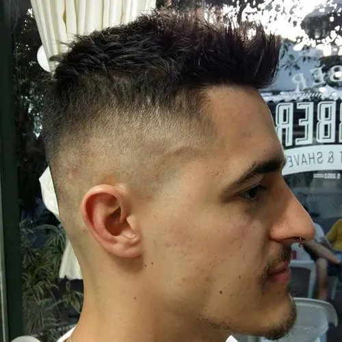 coolest faux hawk hairstyle for men15