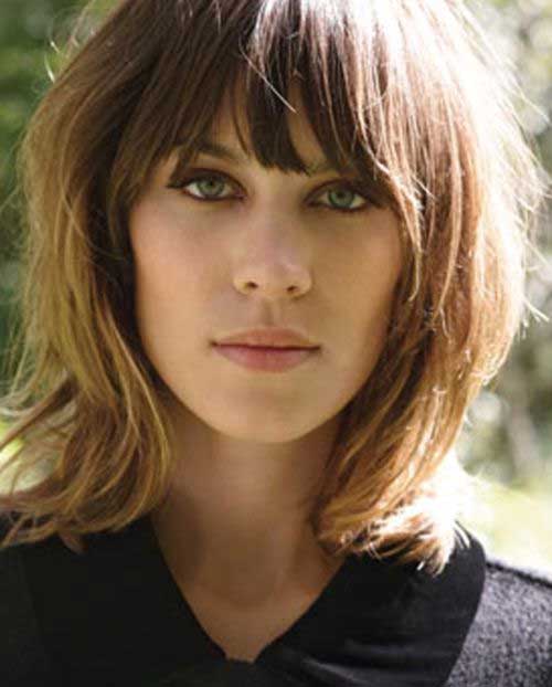 4: Shaggy Hairstyle on Alexa Chung