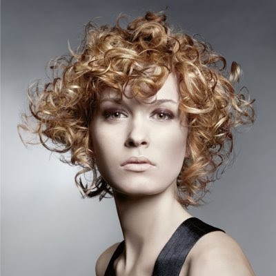 Spiral Curls Blonde hairstyle for women