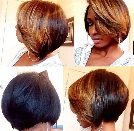 Highlights bob for black women