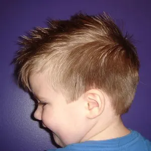 Spiky Short Side Haircut