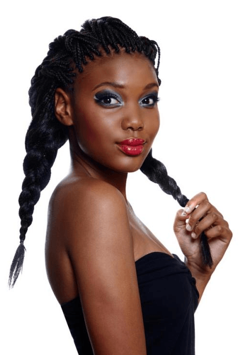 Captivating Braided Hairstyles for Black Girls‎ 87