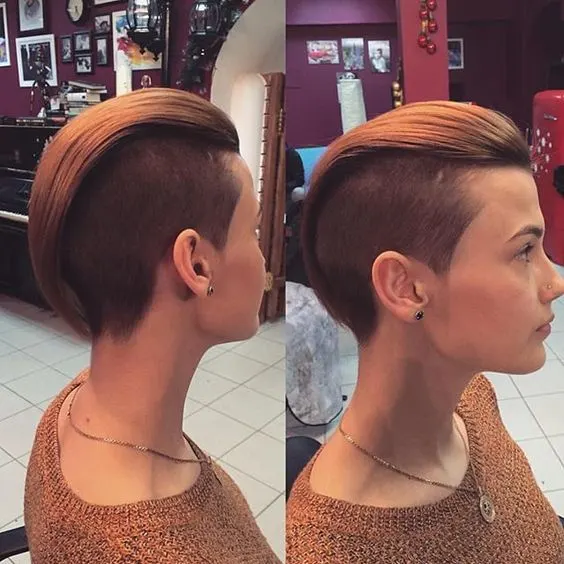 sweet Lady Pompadour hairstyle