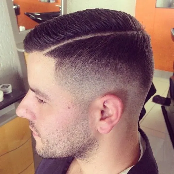 short Low Fade Haircut for men 