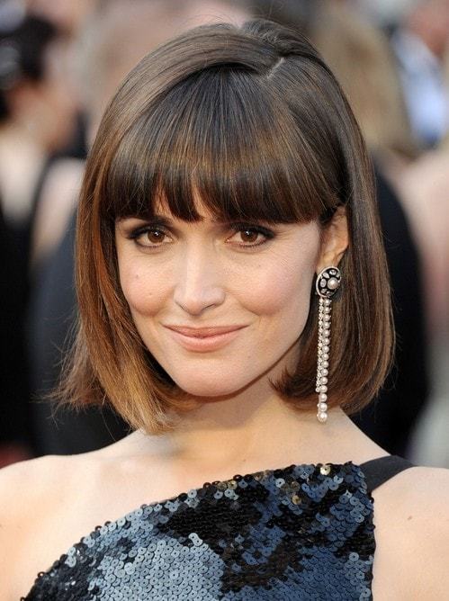 bob hairstyles with bangs for teen girls
