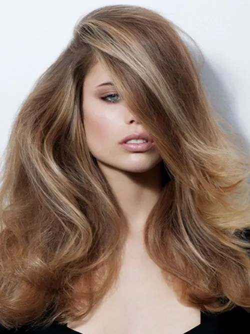 Brown Hairstyles With Caramel Highlights 14