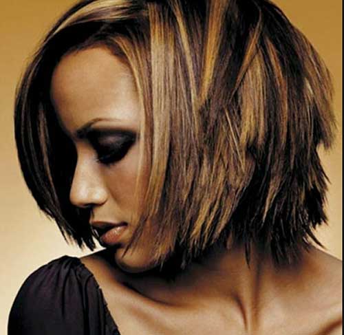 short brown cute hairstyle for girl