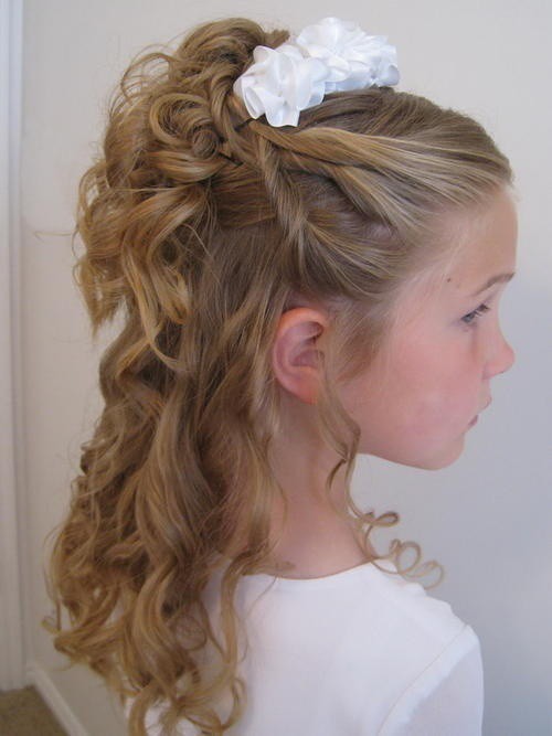 Flower Girl Hairstyles 25