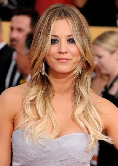 Ombre Hair Color Ideas with bangs 10