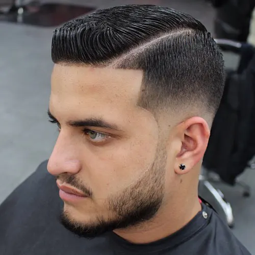 Shape up or line up or edge up haircut for men