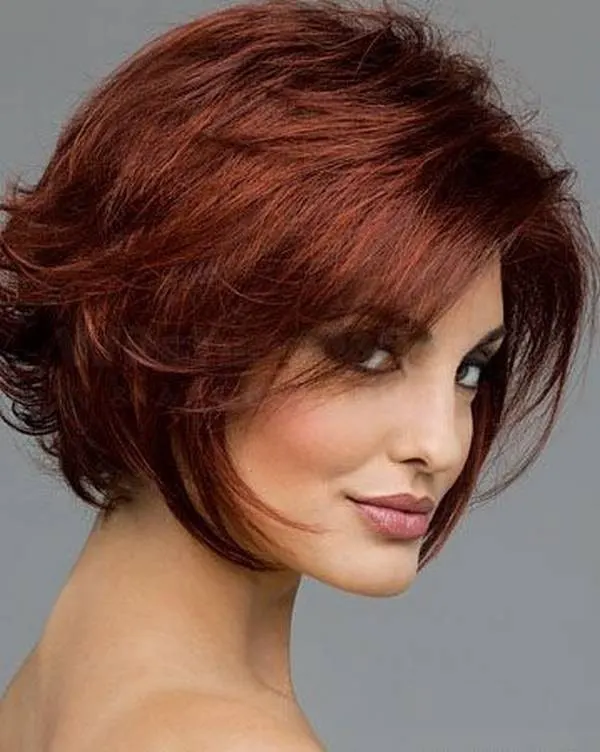 Short Haircuts for Women With Round Faces 44