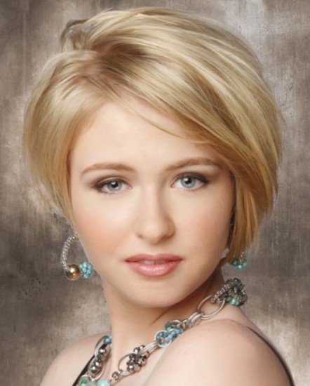 Short Haircuts for Women With Round Faces 6