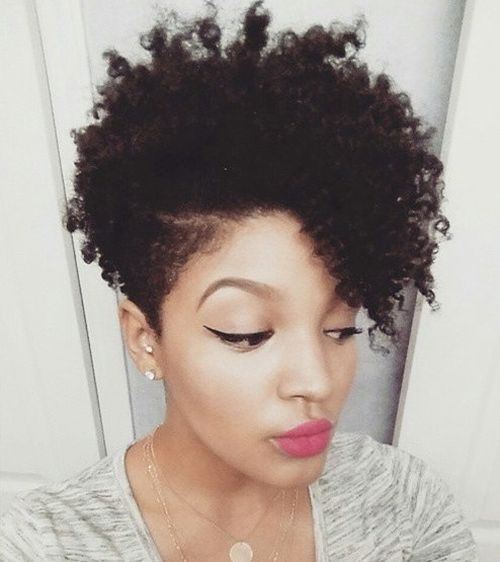 Short Natural Hairstyles for Women 13