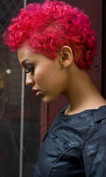 quick colour natural hairstyles for women