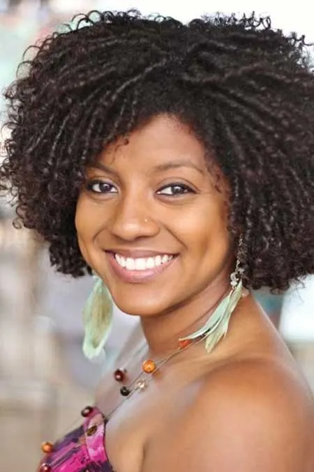 Short Natural Hairstyles for Women 22