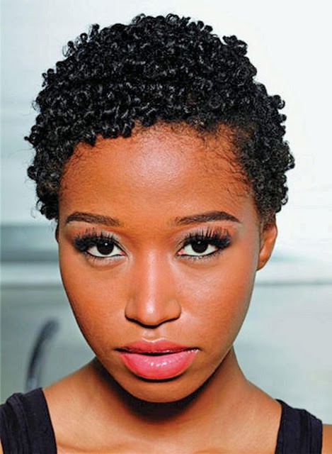 Short Natural Hairstyles for Women 30