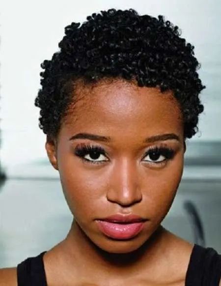Short Natural Hairstyles for Women 5