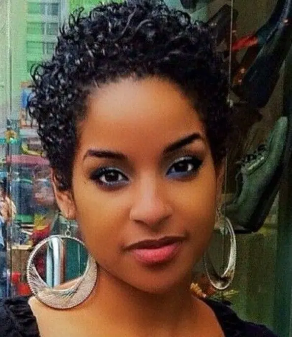 Short Natural Hairstyles for Women 8