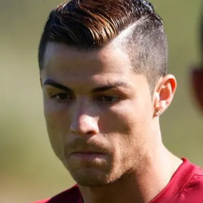 best soccer player ronaldo's haircut