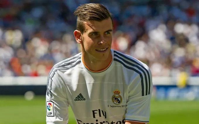Gareth Bale's Layers haircut