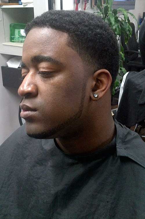 Taper Haircut Black Men