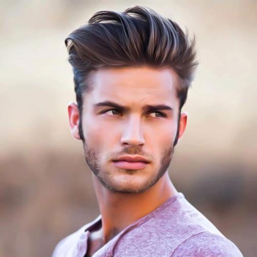 men up-high disconnected haircut