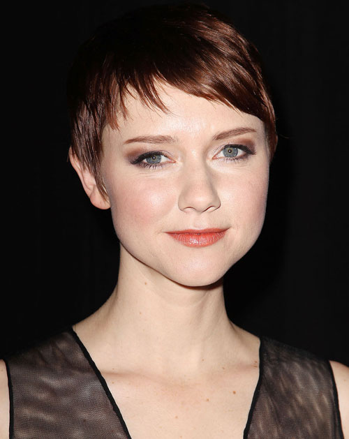 Short Pixie hairstyles for oval faces