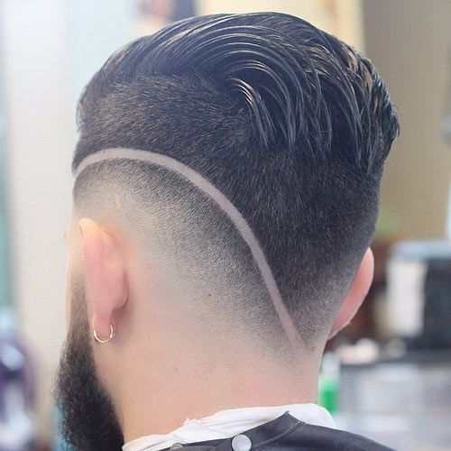 side shave low fade haircuts for men 